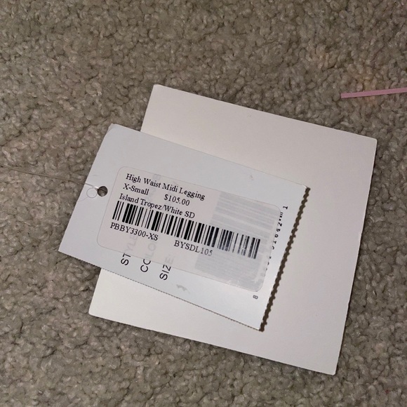 NWT Pure Barre Beyond Yoga Spacedye Legging Island - Picture 7 of 7